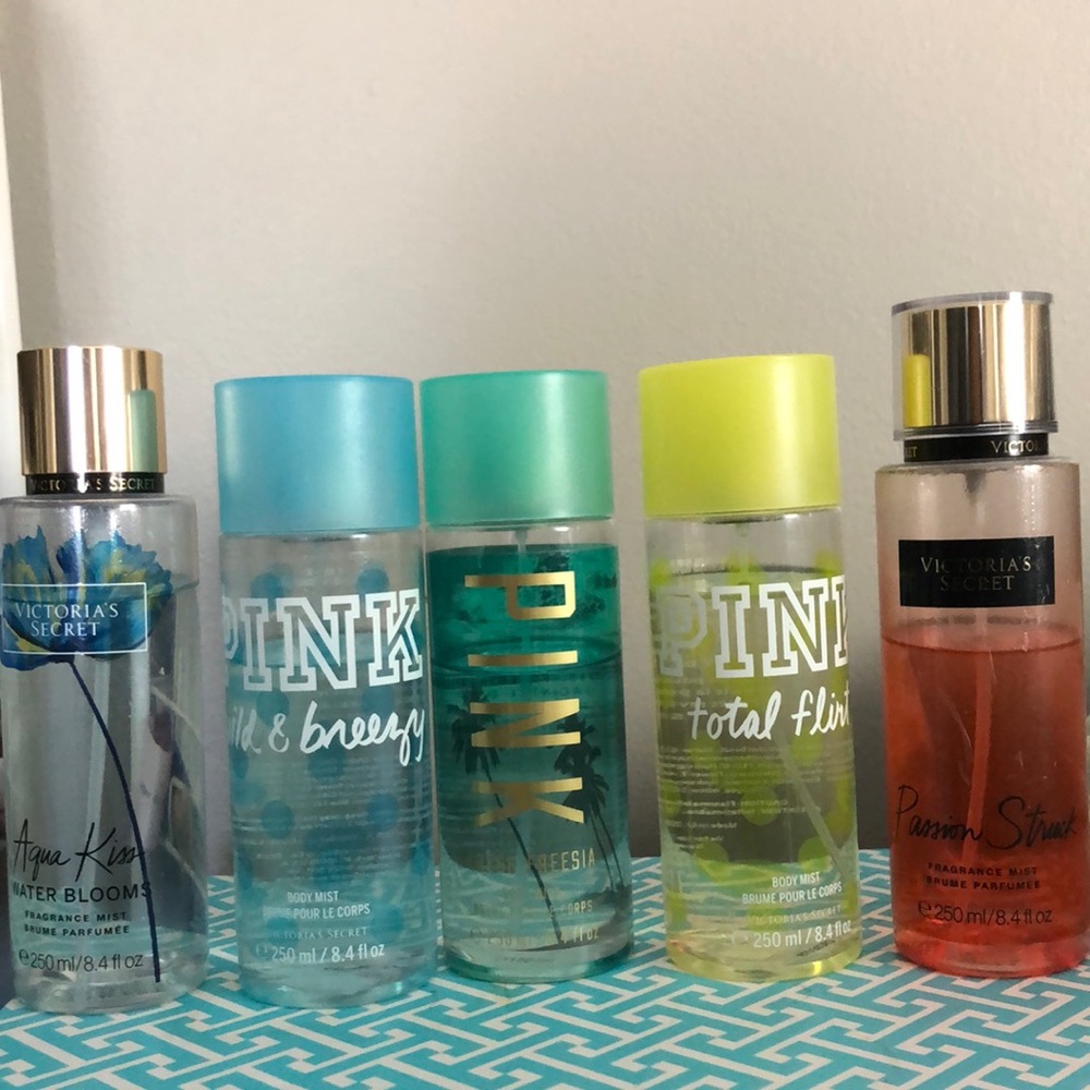 Pink & Victorias Secret Body sprays